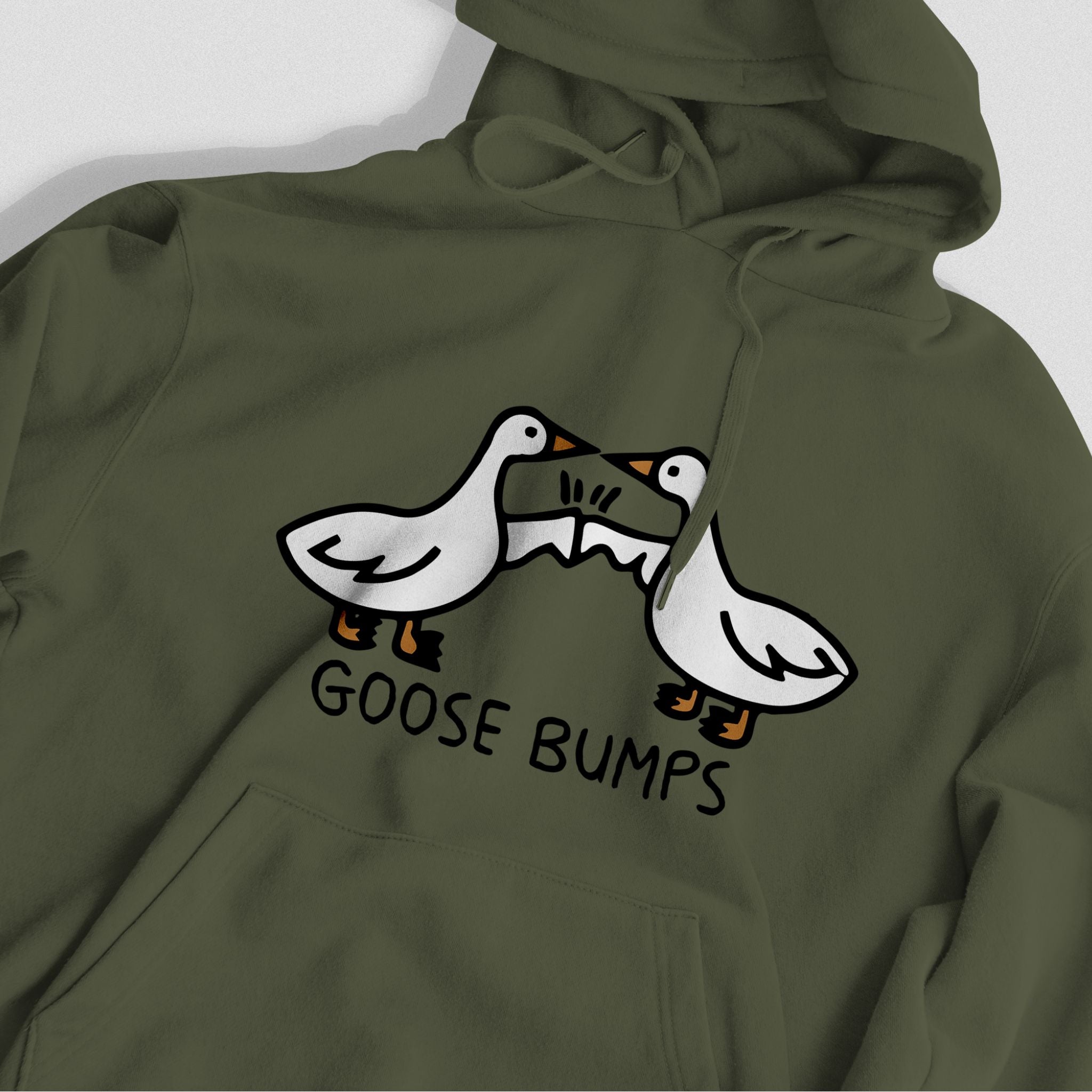 Goose Bumps Hoodie – Funny &amp; Cozy Unisex Sweatshirt