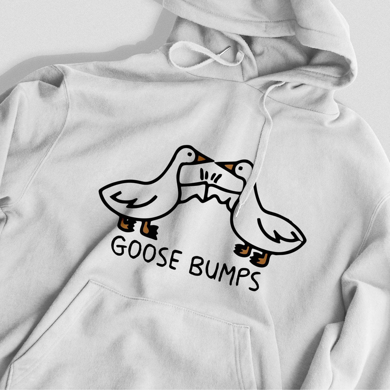 Goose Bumps Hoodie – Funny &amp; Cozy Unisex Sweatshirt